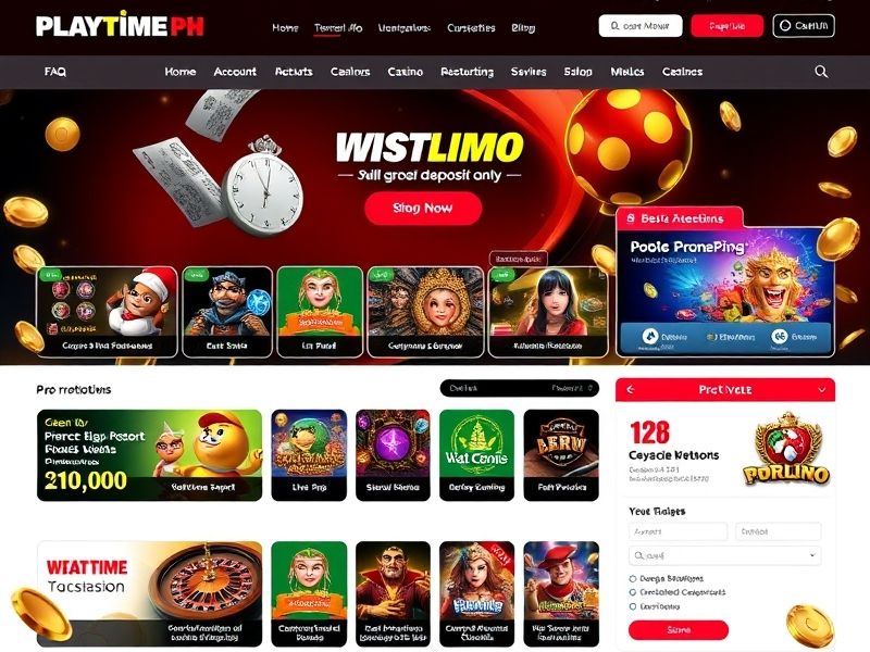 Official playtime ph.com – your premier destination for trusted online gambling. Discover the latest casino games, exclusive bonuses, and expert tips for poker, slots, and live dealer entertainment.
